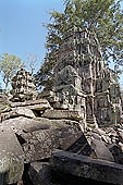 Ta Prohm temple - ruins of the central sanctuary 